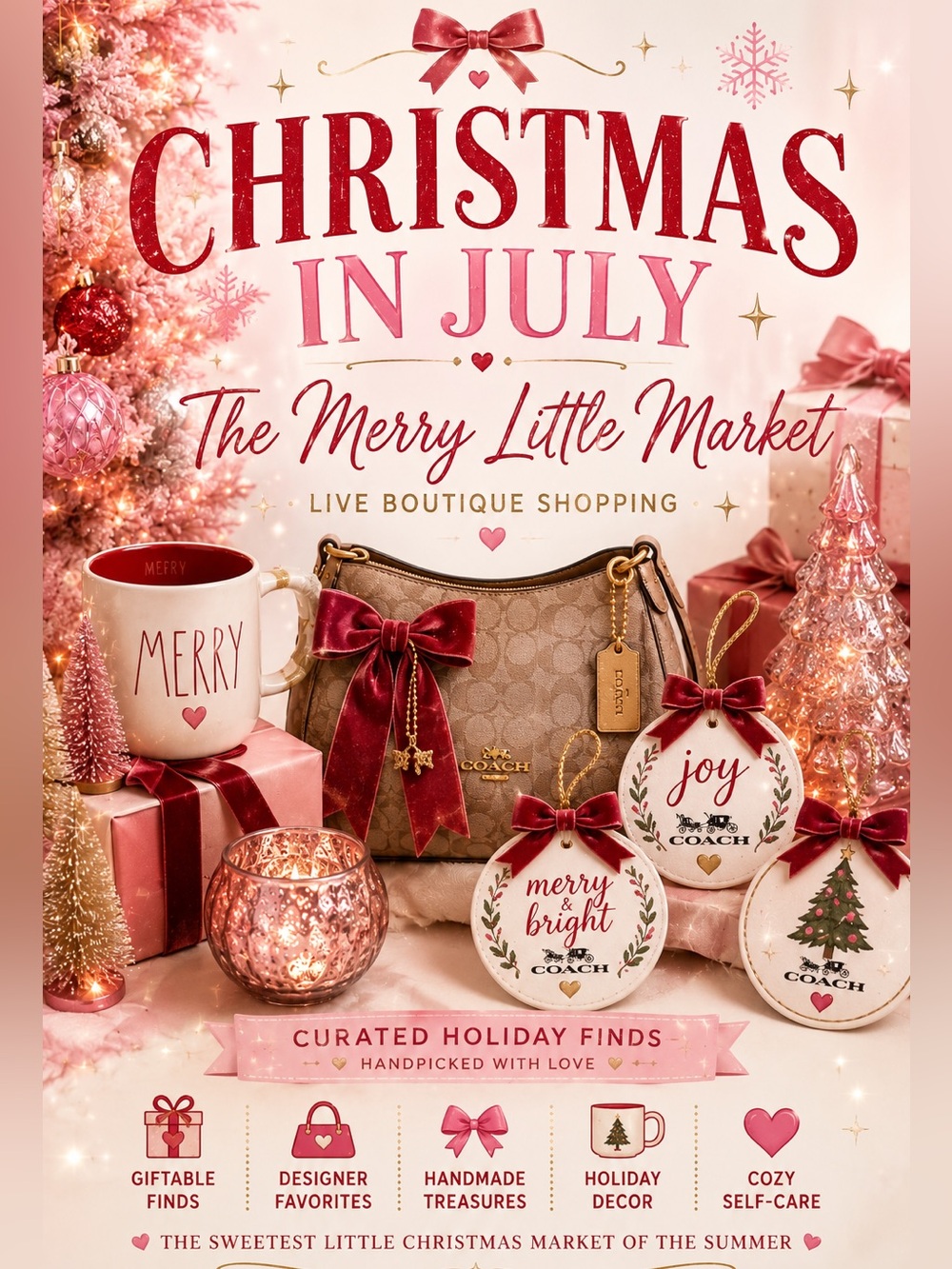 🎄✨ Christmas in July: The Merry Little Market ✨🎄
